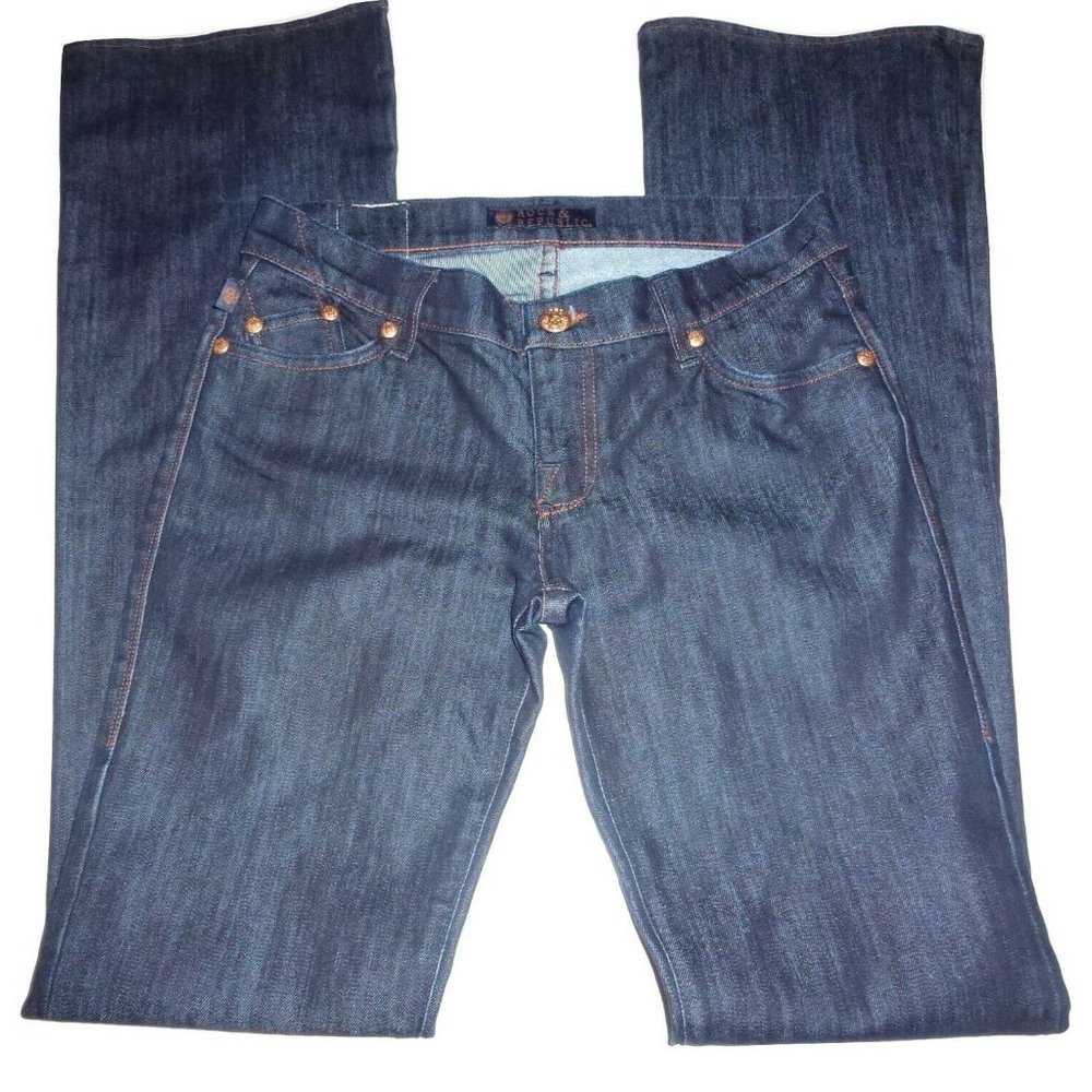 ROCK & REPUBLIC Embellished Boot Cut 27 Long